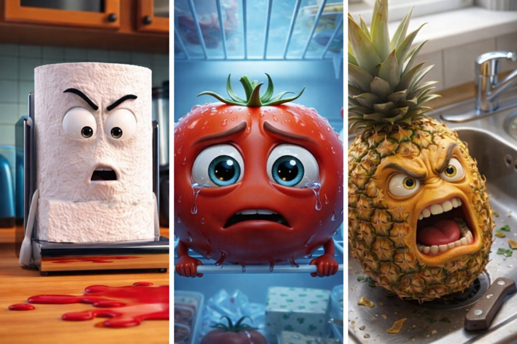 Alimentos e objetos “ganham voz” com IA e viralizam nas redes&nbsp;sociais