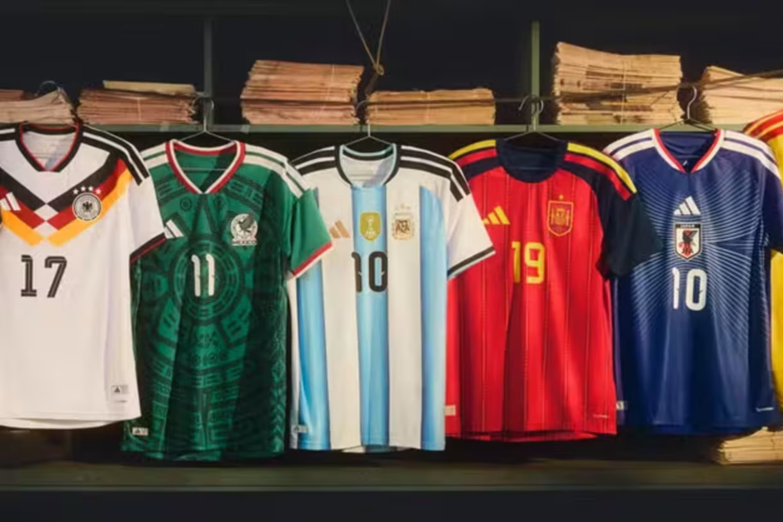 Novo visual das seleções chama atenção